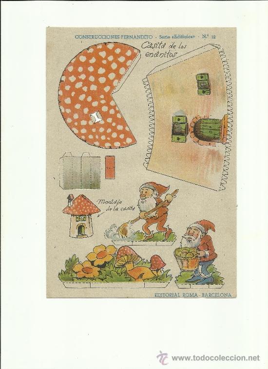 Coleccionismo recortables: CONTRUCCIONES FERNANDITO SERIE EDIFICOS  N&ordm; 12 - Foto 1