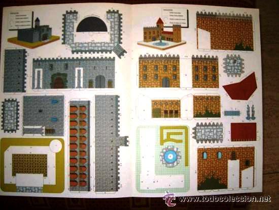 Coleccionismo recortables: 2 LAMINAS RECORTABLES ** CASTILLOS ** - Foto 1