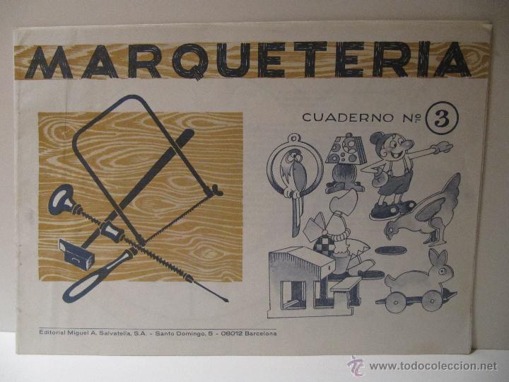 Coleccionismo recortables: CUADERNO MARQUETERIA N&ordm; 3 ED. SALVATELLA - Foto 1