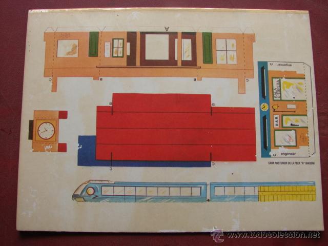 Coleccionismo recortables: LESTACI&Oacute; - COM ES CONSTRUEIX UNA ESTACI&Oacute; - EDITORIAL HYMSA 1978 - Foto 2