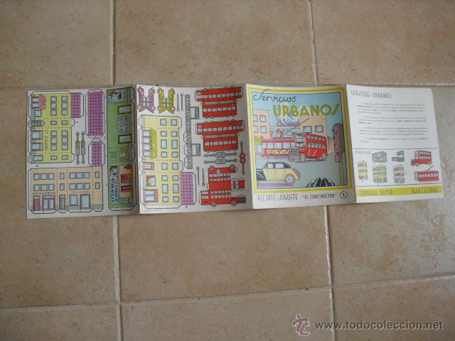 Coleccionismo recortables: 5 recortable el constructor, coleccion completa, editorial roma 1960 - Foto 2
