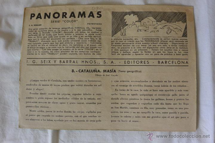 Coleccionismo recortables: PANORAMA SEIX BARRAL - Foto 2