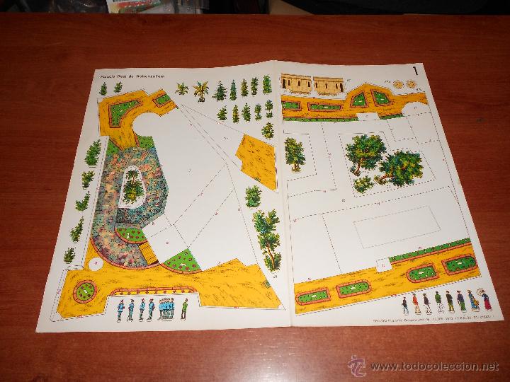 Coleccionismo recortables: RECORTABLE DE 1973: EL PALACIO REAL DE HOHENZOLLERN - Foto 2