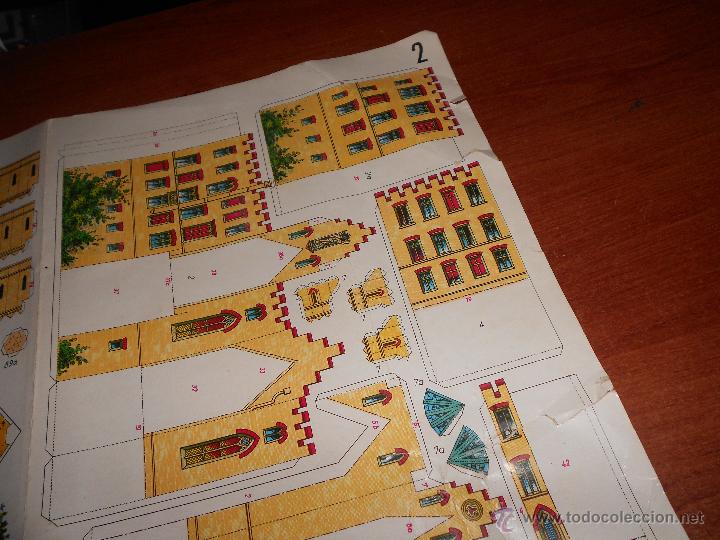 Coleccionismo recortables: RECORTABLE DE 1973: EL PALACIO REAL DE HOHENZOLLERN - Foto 4