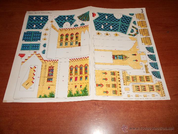 Coleccionismo recortables: RECORTABLE DE 1973: EL PALACIO REAL DE HOHENZOLLERN - Foto 5