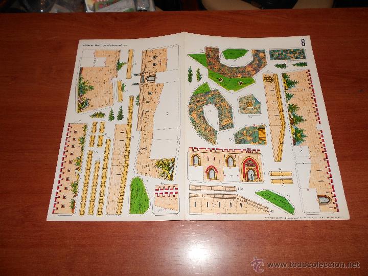 Coleccionismo recortables: RECORTABLE DE 1973: EL PALACIO REAL DE HOHENZOLLERN - Foto 10