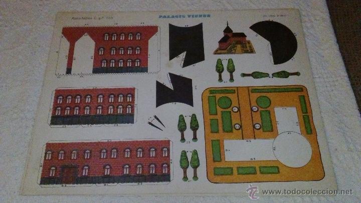 Coleccionismo recortables: RECORTABLE PALACIO VIENES RECORTABLES C. Y P. 1971 - Foto 1
