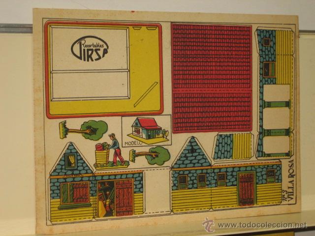 Coleccionismo recortables: RECORTABLE N&ordm; 3 VILLA ROSA - RECORTABLES CIRSA - Foto 1