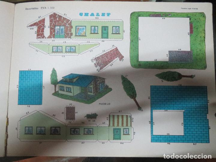Coleccionismo recortables: RECORTABLES EVA 1309 CHALET 1965. - Foto 1