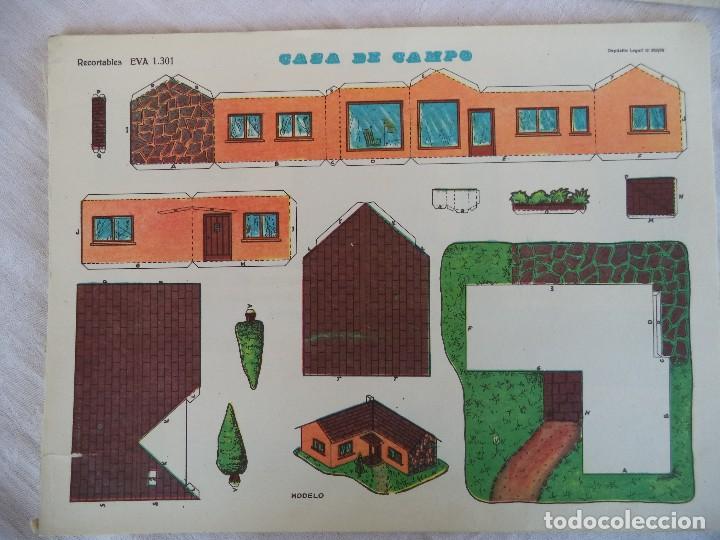 Coleccionismo recortables: RECORTABLES EVA.CASA DE CAMPO    N&ordm; 1301 - Foto 1