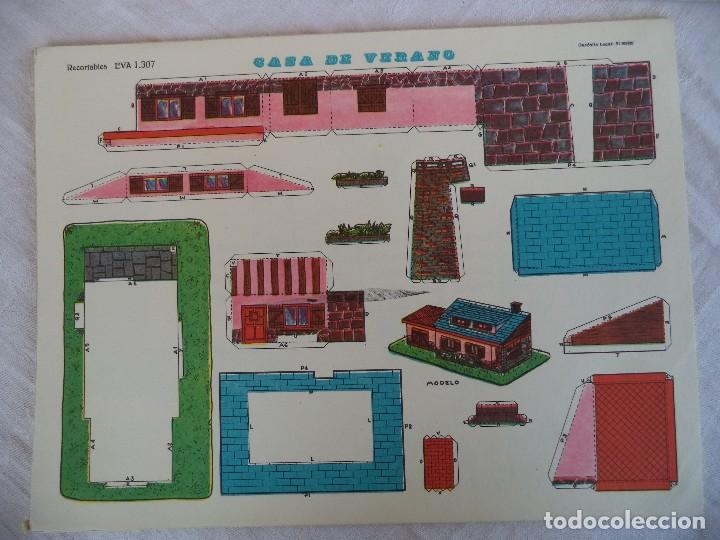 Coleccionismo recortables: RECORTABLES EVA  1307.CASA VERANO - Foto 1
