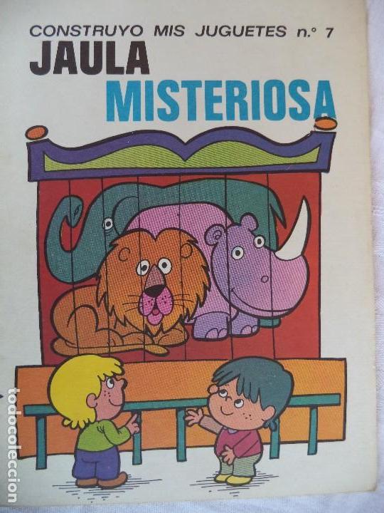 Coleccionismo recortables: CONSTRUYO MIS JUGUETES.JAULA MISTERIOSA. - Foto 1