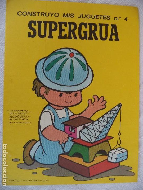 Coleccionismo recortables: CONSTRUYO MIS JUGUETES.SUPERGRUA - Foto 1