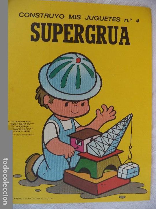Coleccionismo recortables: CONSTRUYO MIS JUGUETES.SUPERGRUA - Foto 1