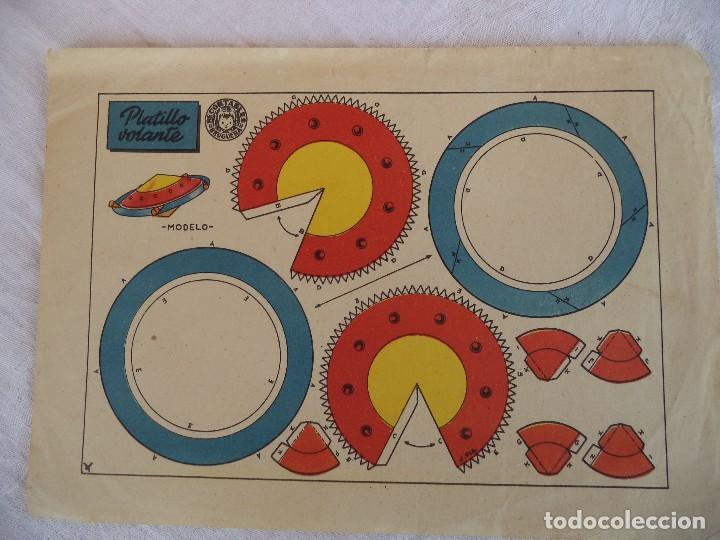 Coleccionismo recortables: PLATILLO VOLANTE.BRUGUERA - Foto 1
