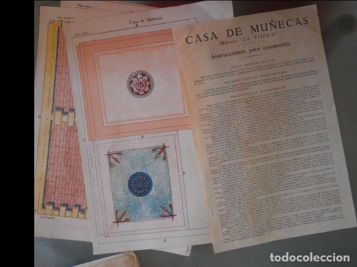 Coleccionismo recortables: Casa de mu&ntilde;ecas. Marca La Tijera - Foto 4