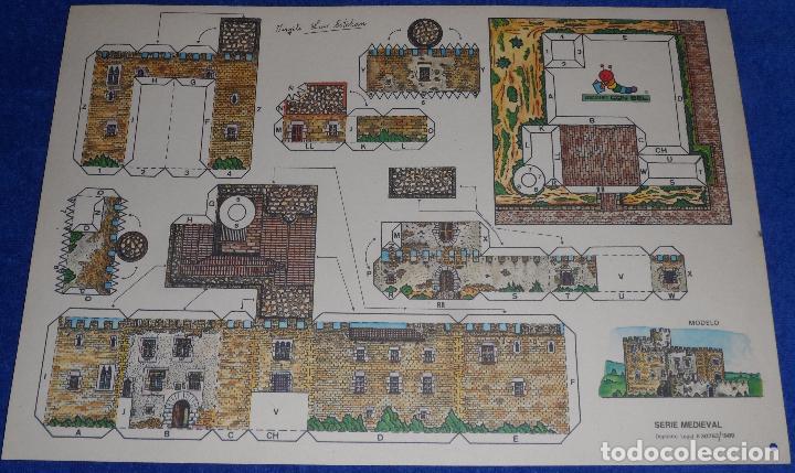Coleccionismo recortables: 7 recortables - Serie Medieval - Foto 3