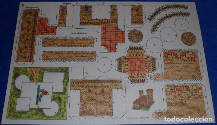 Coleccionismo recortables: 7 recortables - Serie Medieval - Foto 4