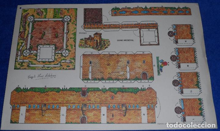 Coleccionismo recortables: 7 recortables - Serie Medieval - Foto 6