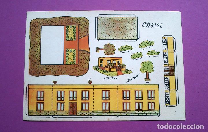 Coleccionismo recortables: RECORTABLES CONSTRUCIONES - ANARANT - CHALET - Foto 1