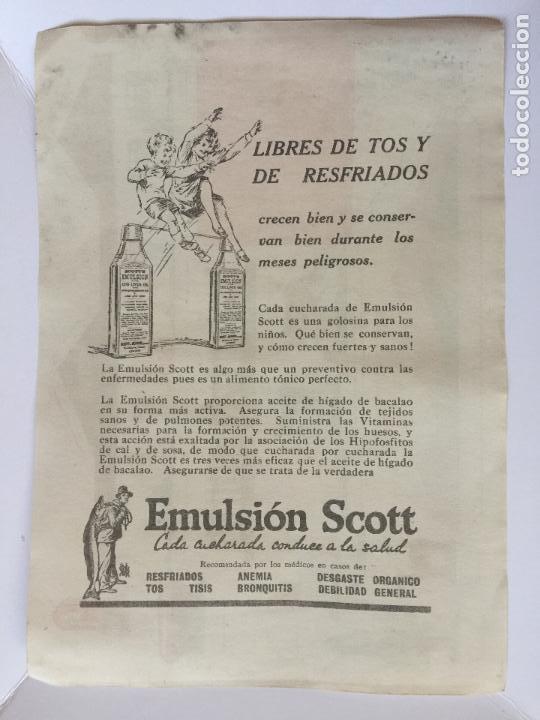 Coleccionismo recortables: RECORTABLE GRANJA EMULSION SCOTT. - Foto 2
