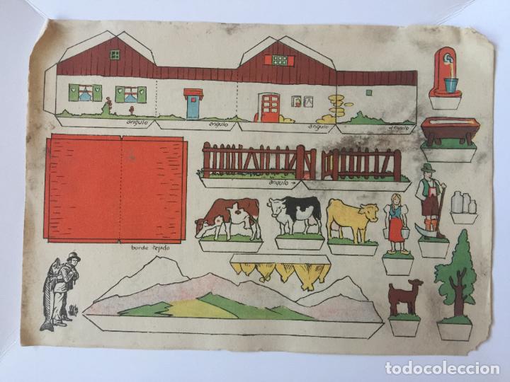 Coleccionismo recortables: RECORTABLE GRANJA. EMULSION SCOTT. - Foto 1