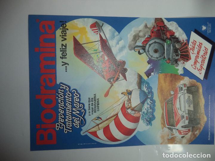 Coleccionismo recortables: RECORTABLE PROPAGANDA BIODRAMINA.YATE - Foto 2