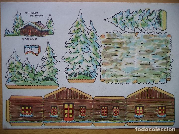 Coleccionismo recortables: RECORTABLE ANARANT.REFUGIO DE NIEVE - Foto 1