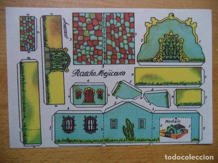Coleccionismo recortables: RECORTABLE ANARANT.RANCHO MEJICANO - Foto 1