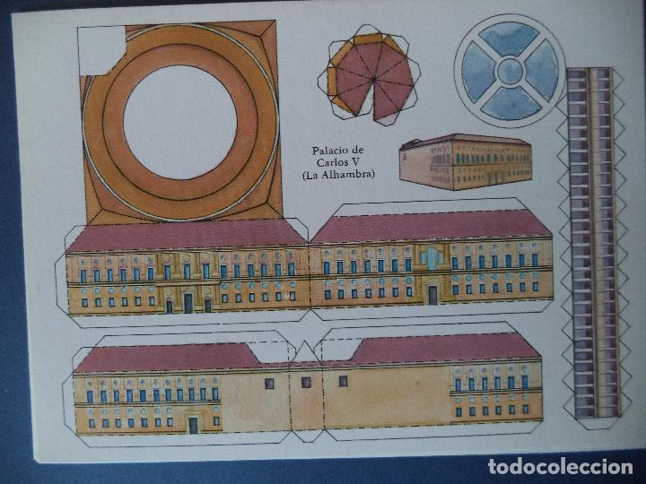 Coleccionismo recortables: POSTALES RECORTABLES.GRANADA - Foto 2