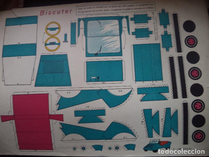 Coleccionismo recortables: RECORTABLE BISCUTER - Foto 2