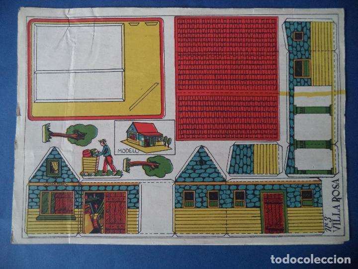 Coleccionismo recortables: RECORTABLE N&ordm; 3.VILLA ROSA - Foto 1