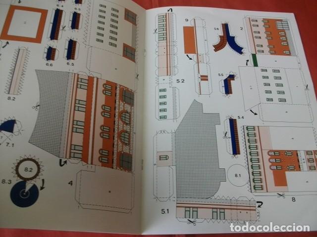 Coleccionismo recortables: MAQUETA RECORTABLE DEL ANTIGUO EDIFICIO DE CORREOS ACTUAL RECTORADO (M&Aacute;LAGA) - Foto 3