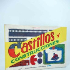 Coleccionismo Recortables: CASTILLOS Y CONSTRUCCIONES RECORTABLES EVA 2401 A 2410. LIBRO 50 PÁGS. 5 COLECCIONES 1971 (NO ACREDI. Lote 114897754