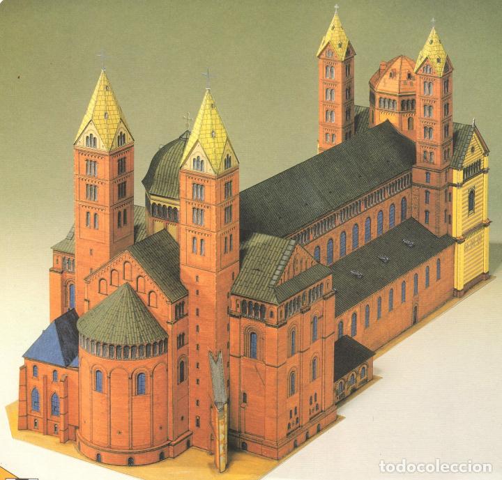 Coleccionismo recortables: RECORTABLE CATEDRAL DE SPEYER  . ALEMANIA - Foto 1