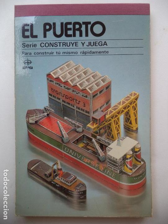 Coleccionismo recortables: EL PUERTO EDAF CONSTURYE Y JUEGA - Foto 1