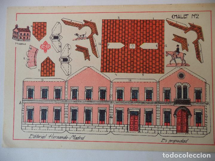 Coleccionismo recortables: RECORTABLES HERNANDO CHALET N&ordm; 2 - Foto 1