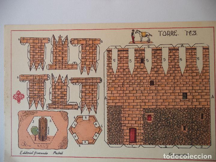 Coleccionismo recortables: RECORTABLES HERNANDO N&ordm; 3 TORRE - Foto 1