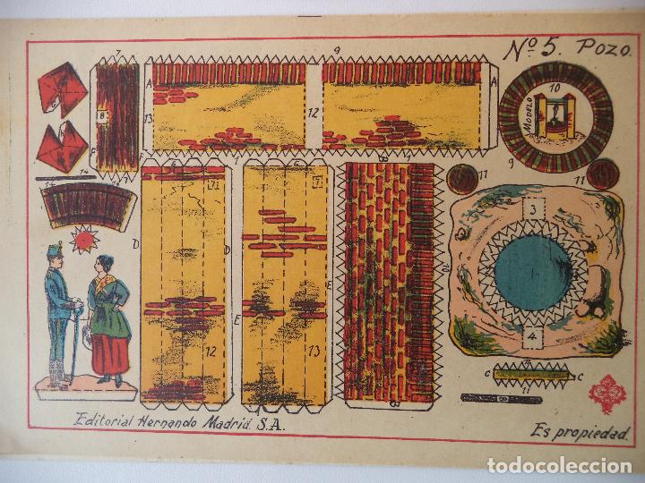 Coleccionismo recortables: RECORTABLES HERNANDO N&ordm; 5 POZO - Foto 1