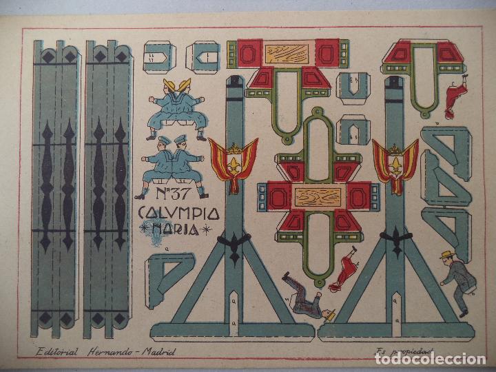 Coleccionismo recortables: RECORTABLES HERNANDO COLUMPIONARIA N&ordm; 37 - Foto 1