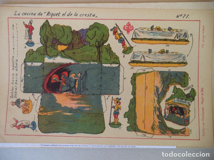 Coleccionismo recortables: HERNANDO LA COCINA DE RIQUET EL DE LA CRESTA N&ordm; 77 - Foto 2