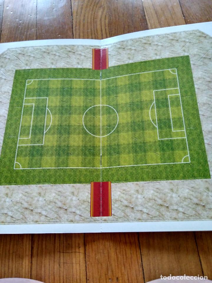 Coleccionismo recortables: LIBRO  RECORTABLE TRIDIMENSIONAL DE ESTADIO DE FUTBOL - Foto 2