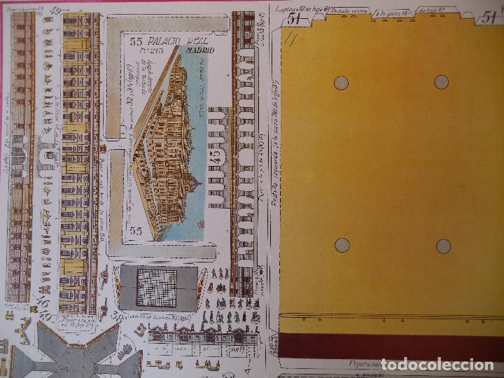 Coleccionismo recortables: RECORTABLE PALACIO REAL DE MADRID PERFECTO ESTADO - Foto 4