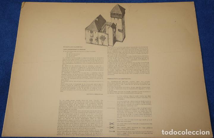 Coleccionismo recortables: Recortable - Castillo de Katzenfeld - Editorial Roll&aacute;n (1972) - Foto 2