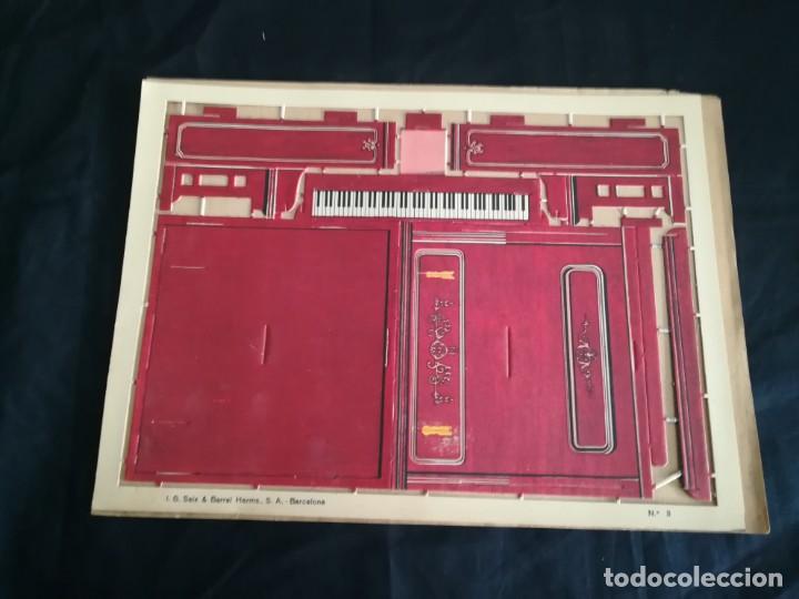 Coleccionismo recortables: CONSTRUCTOR SEIX & BARRAL EL PIANO - Foto 1