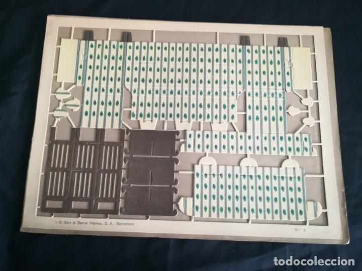 Coleccionismo recortables: CONSTRUCTOR SEIX & BARRAL SOFA Y LIBRERIA - Foto 1