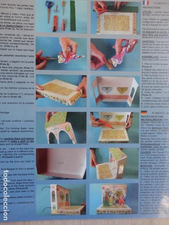 Coleccionismo recortables: CUADERNO RECORTABLE.TABLAO FLAMENCO. - Foto 2