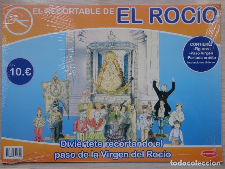 Coleccionismo recortables: CUADERNO RECORTABLE.EL PASO DE LA VIRGEN DEL ROCIO. - Foto 1