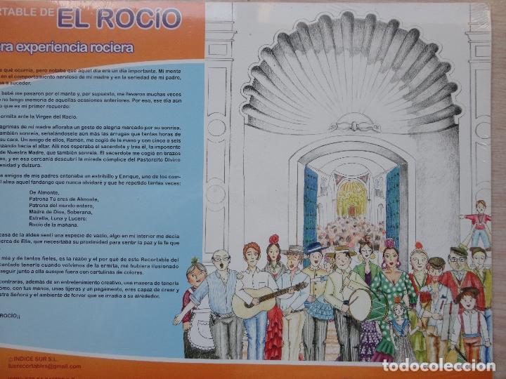 Coleccionismo recortables: CUADERNO RECORTABLE.EL PASO DE LA VIRGEN DEL ROCIO. - Foto 2