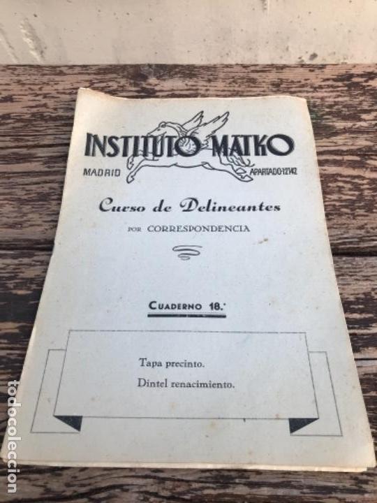 Coleccionismo recortables: Delineante, Instituto Maiko, - Foto 5